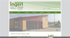 Desktop Screenshot of holzbau-ingerl.de
