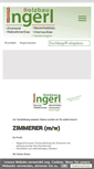 Mobile Screenshot of holzbau-ingerl.de